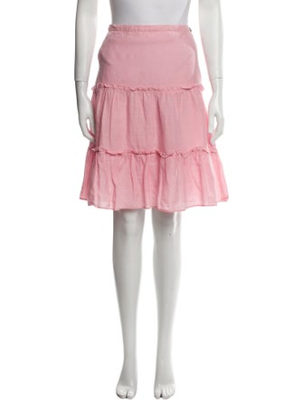 Burberry London Bamboo Knee-Length Skirt