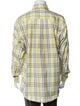 Burberry London Plaid Print Long Sleeve Dress Shirt