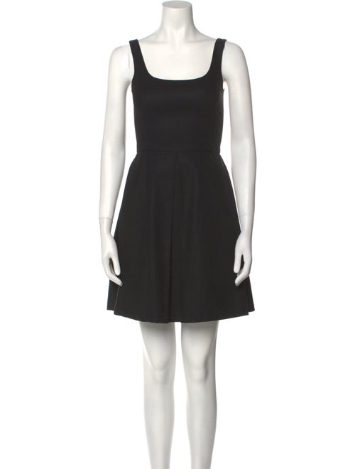 Burberry London Square Neckline Mini Dress
