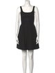 Burberry London Square Neckline Mini Dress