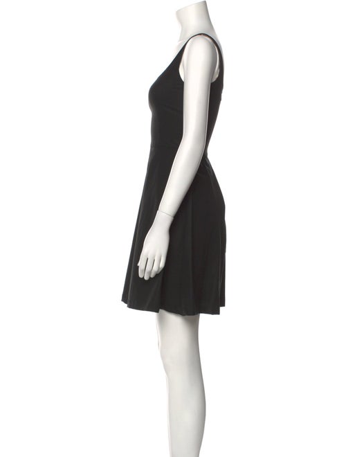 Burberry London Square Neckline Mini Dress