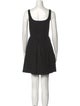 Burberry London Square Neckline Mini Dress