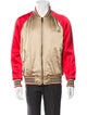 Burberry Colorblock Pattern Bomber Jacket
