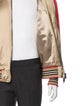 Burberry Colorblock Pattern Bomber Jacket