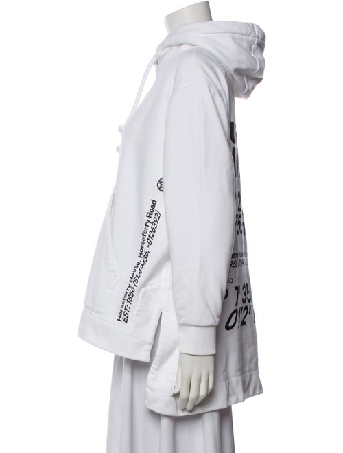 Burberry V-Neck Long Sleeve Sweatshirt