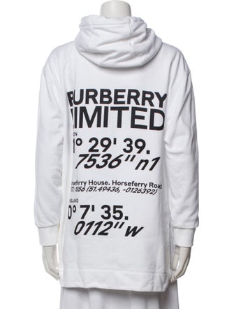 Burberry V-Neck Long Sleeve Sweatshirt