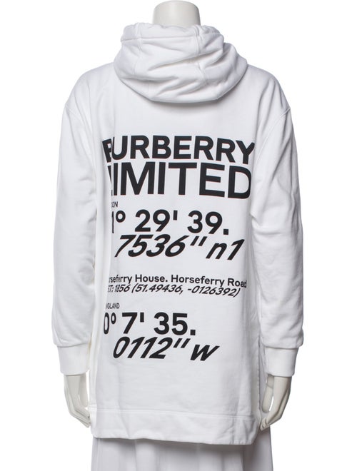 Burberry V-Neck Long Sleeve Sweatshirt