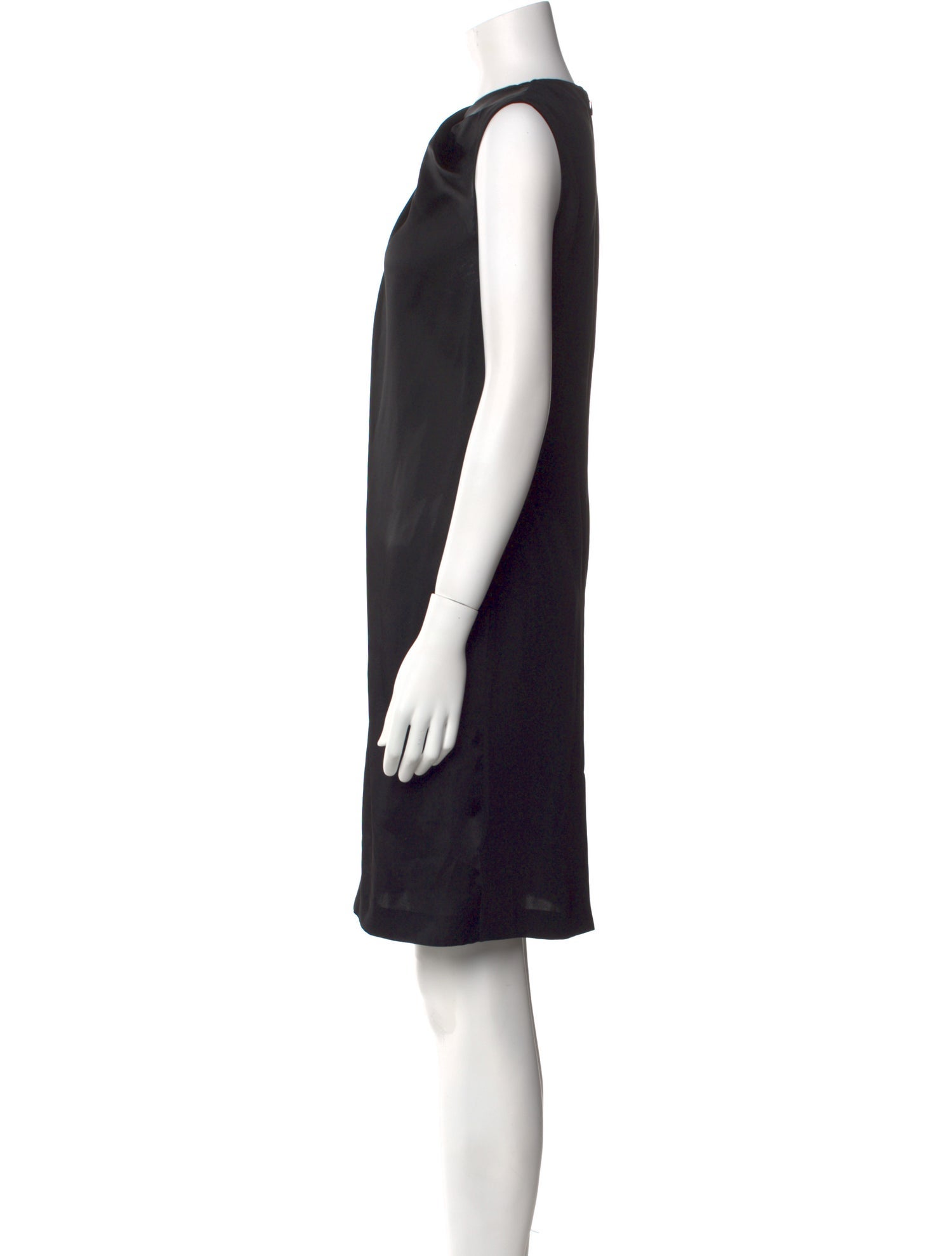 Burberry London Bateau Neckline Knee-Length Dress