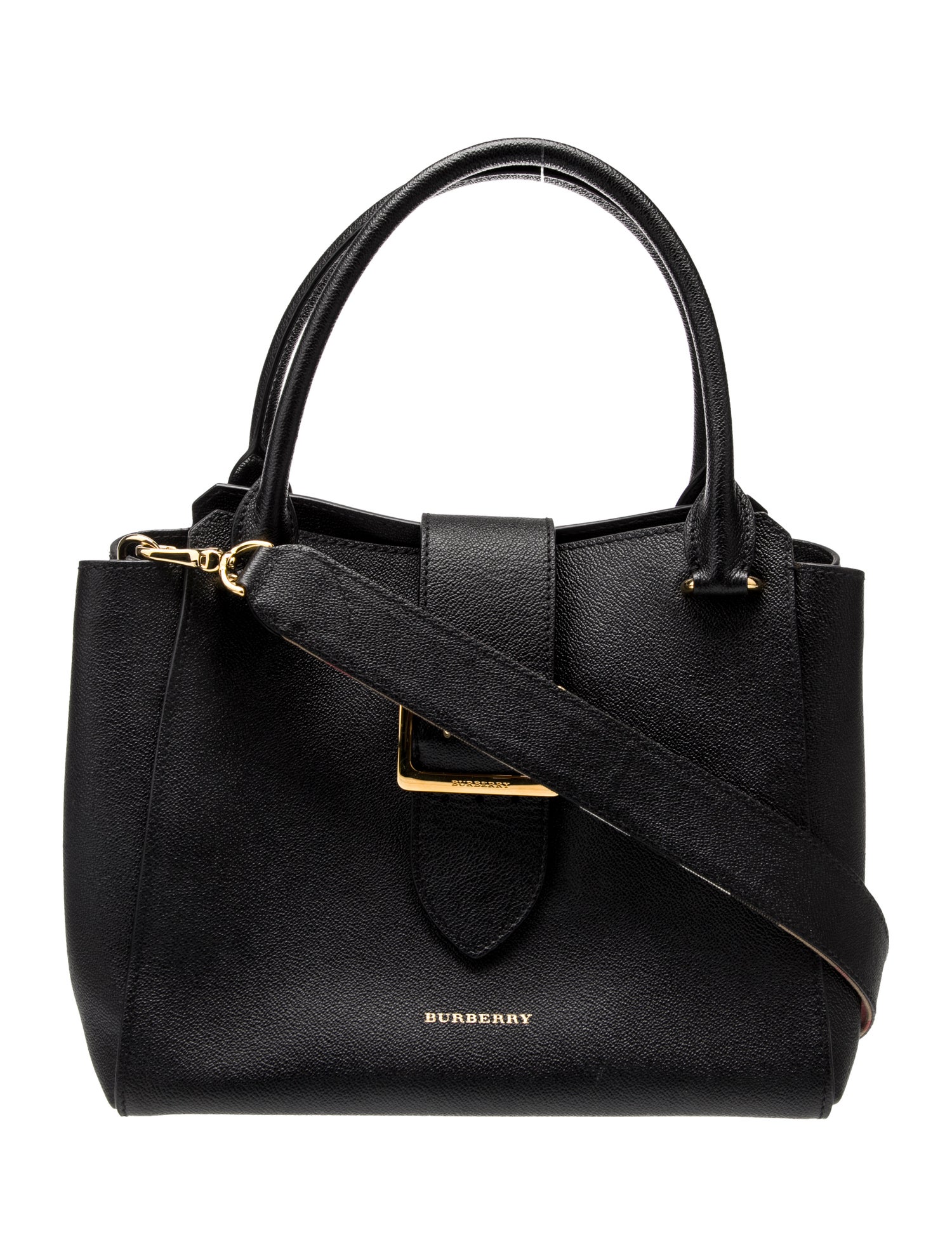 Burberry London Leather Shoulder Bag