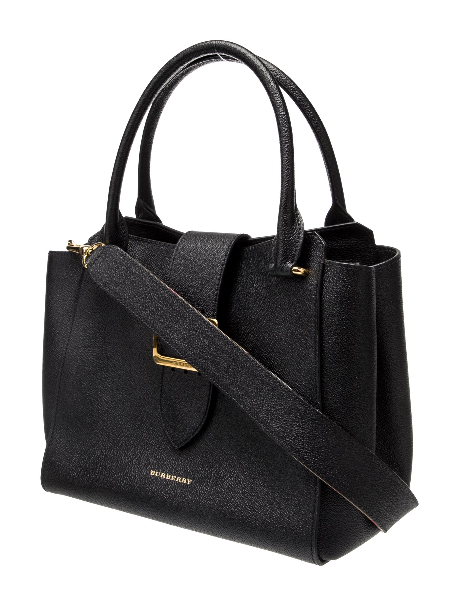 Burberry London Leather Shoulder Bag