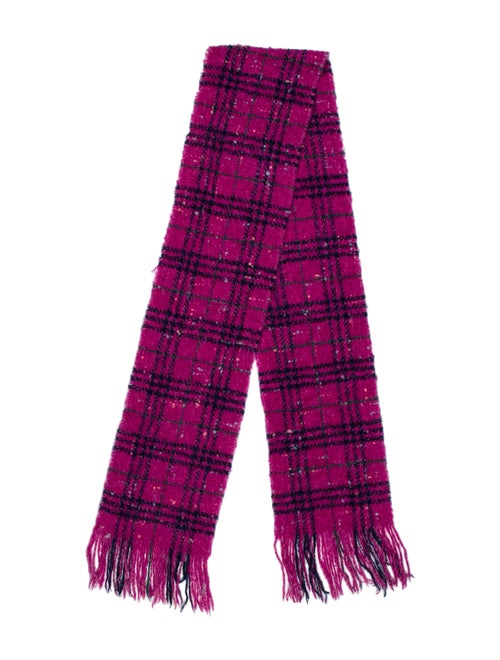 Burberry London Merino Wool Striped Scarf