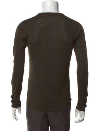 Burberry London Silk V-Neck Pullover