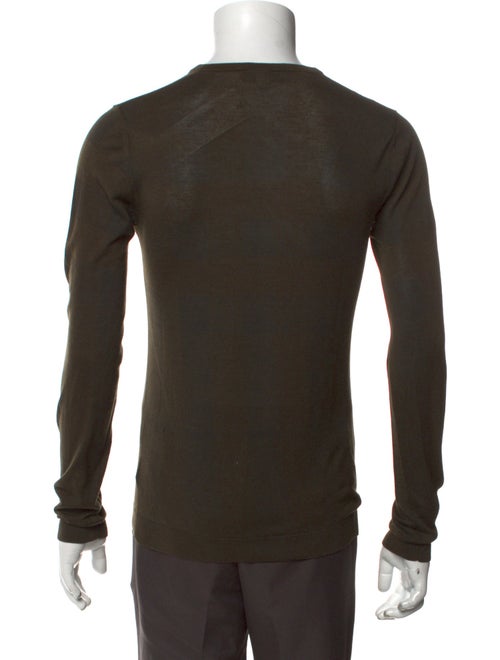 Burberry London Silk V-Neck Pullover