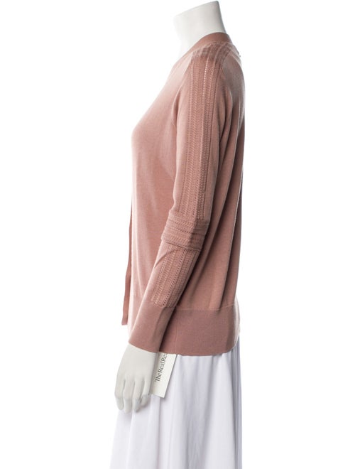 Burberry Silk V-Neck Sweater