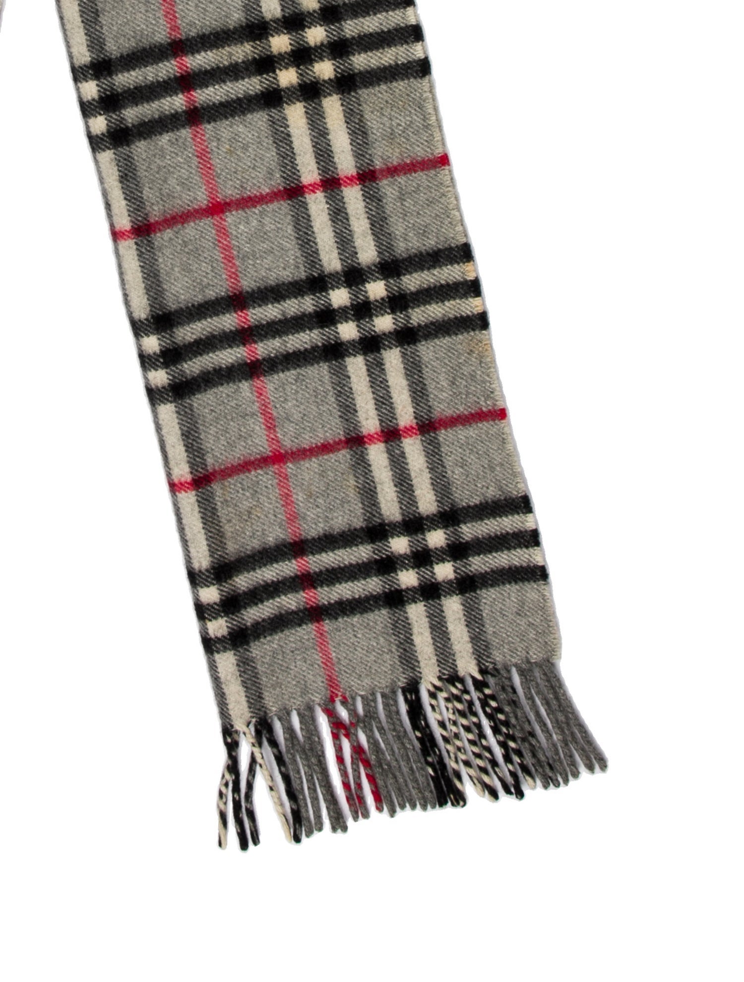 Burberry London Cashmere Striped Scarf