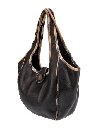 Burberry London Leather Shoulder Bag