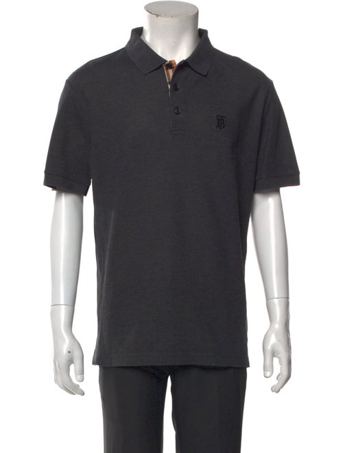 Burberry Nova Check Pattern Collar Polo Shirt