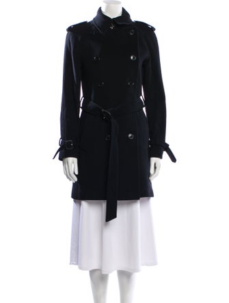 Burberry London Wool Trench Coat