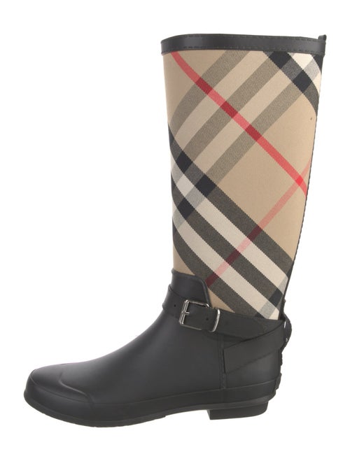 Burberry Rubber Printed Rain Boots