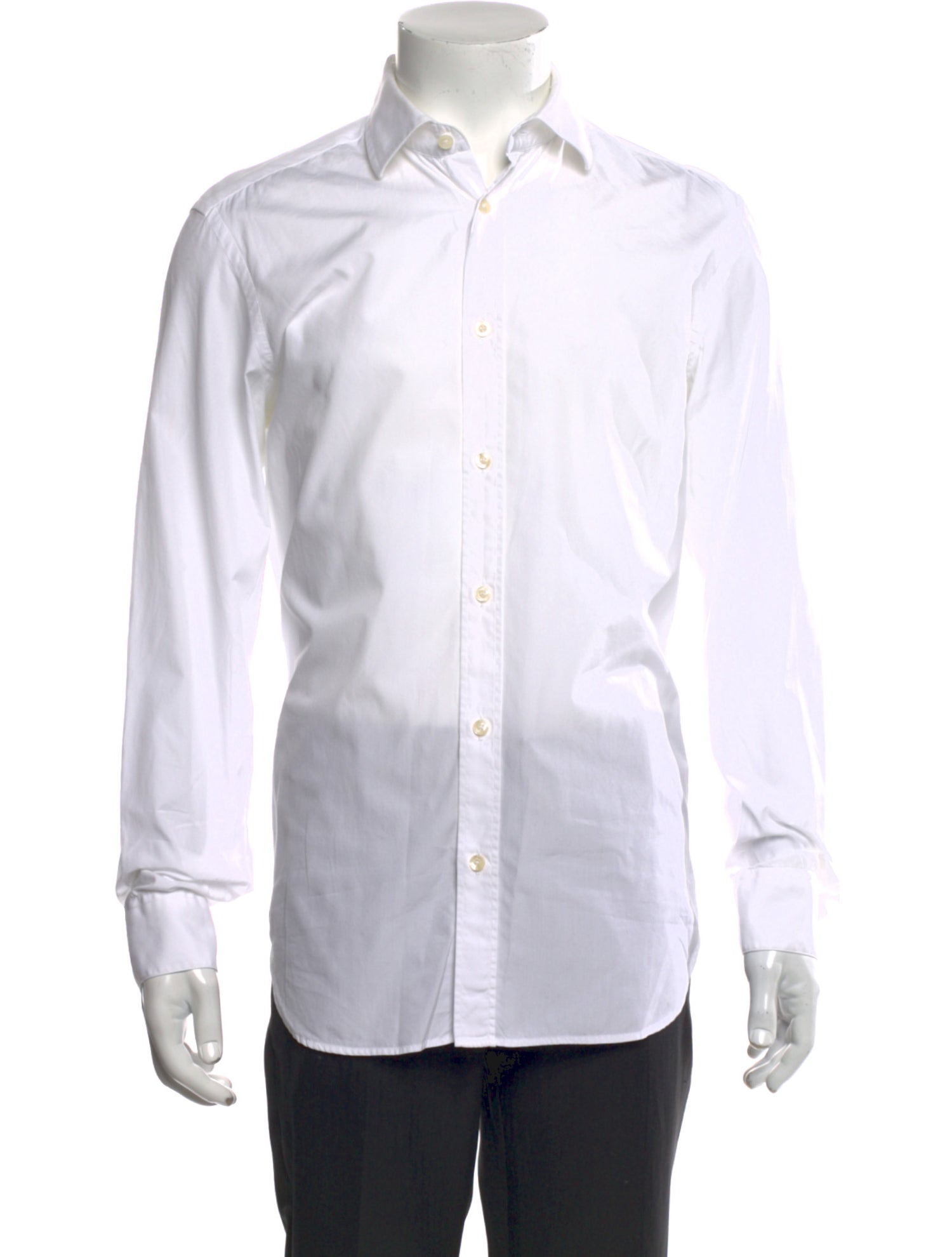 Burberry London Nova Check Pattern Long Sleeve Dress Shirt