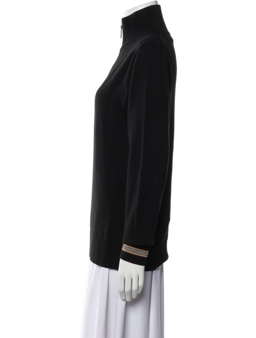 Burberry Wool Mock Neck Sweater