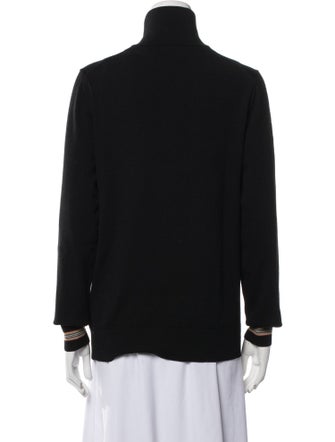 Burberry Wool Mock Neck Sweater