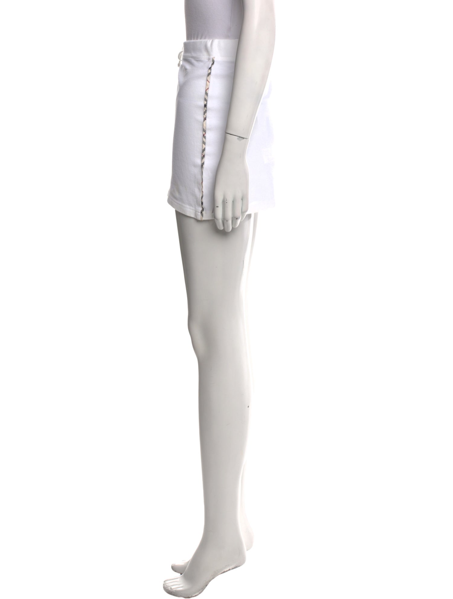 Burberry London Pleated Accents Mini Skirt