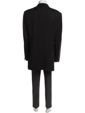 Burberry London Nova Check Pattern Wool Blazer