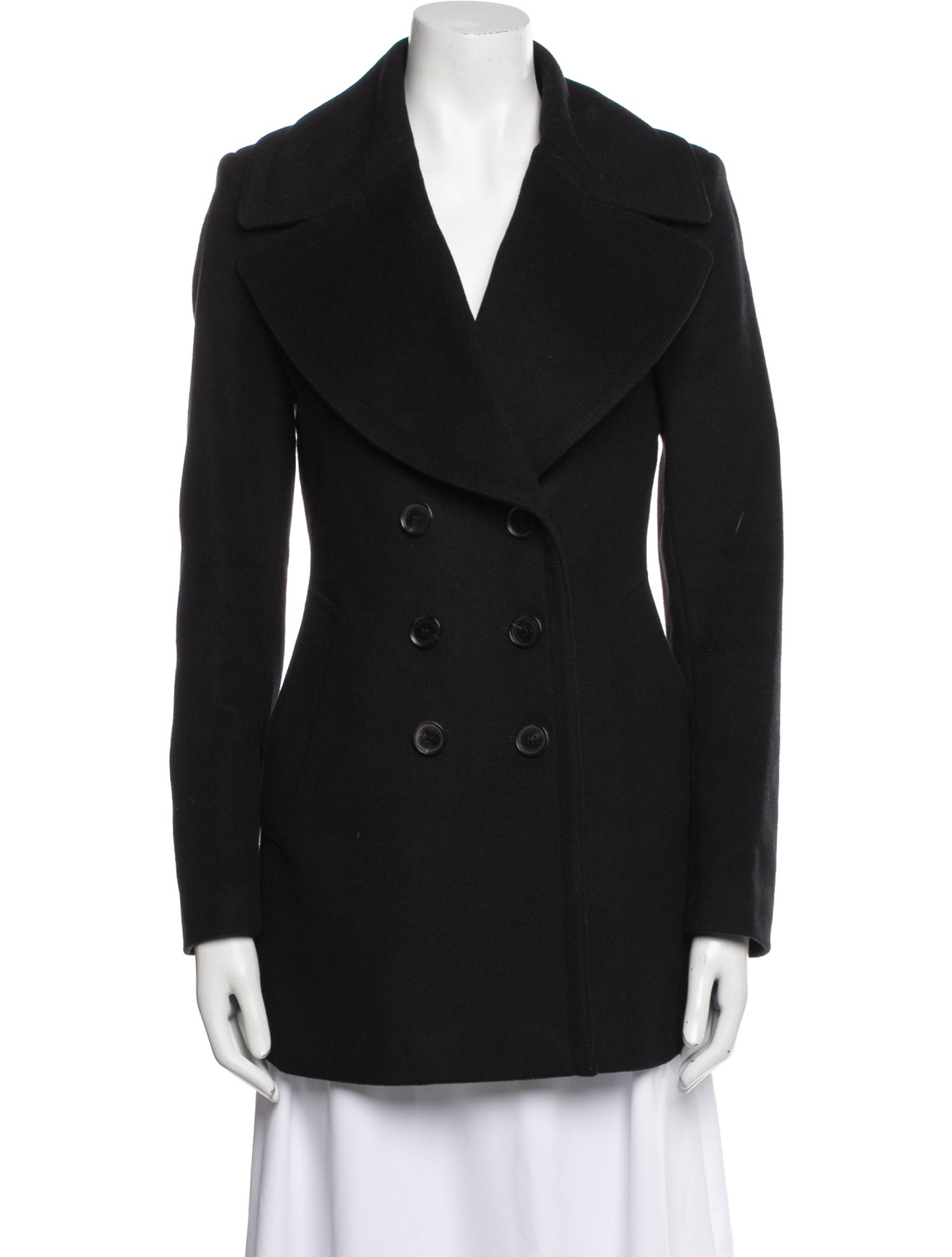 Burberry London Virgin Wool Peacoat
