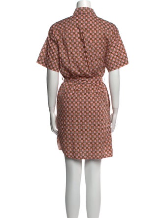 Burberry Printed Mini Dress