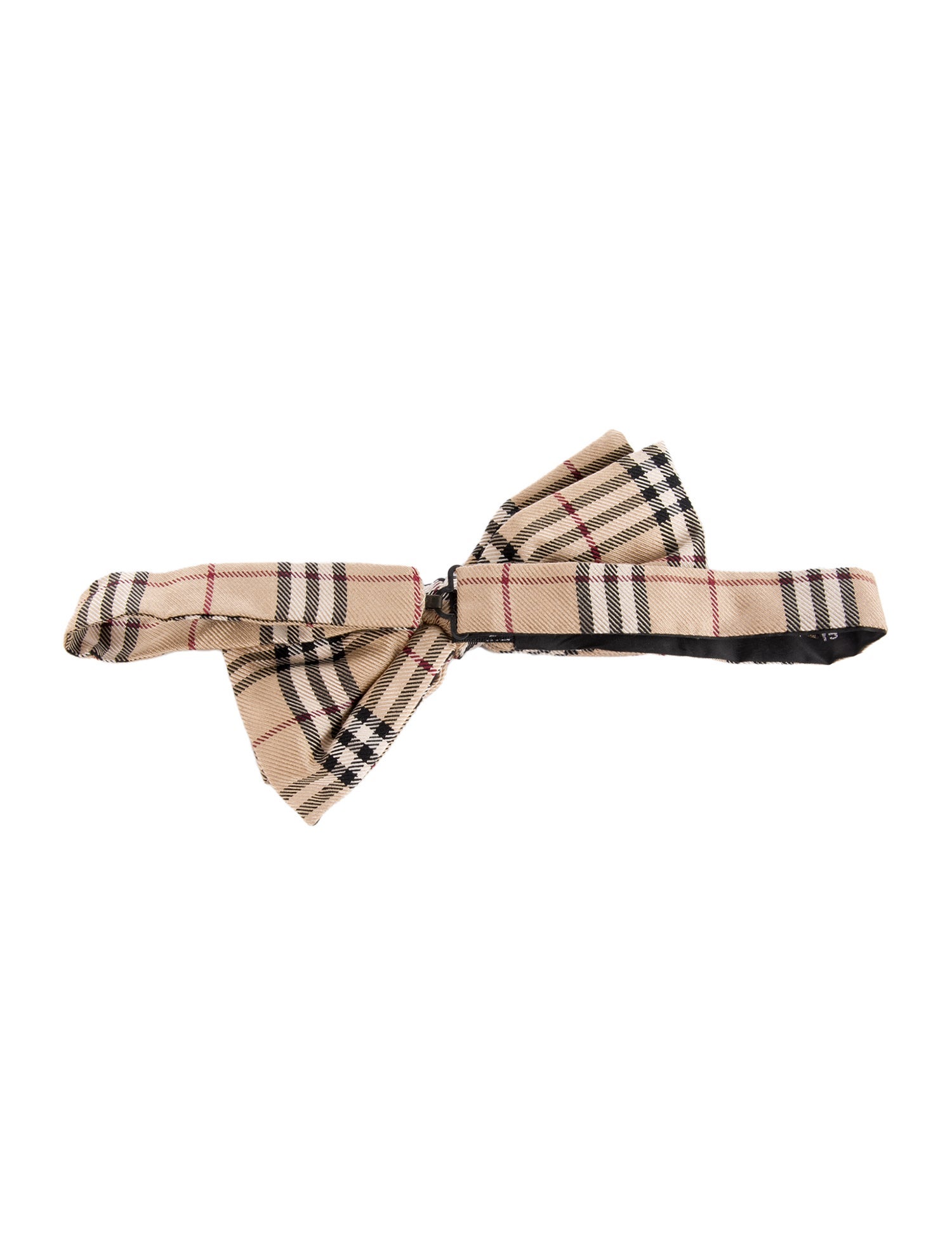 Burberry London House Check Silk Bow Tie