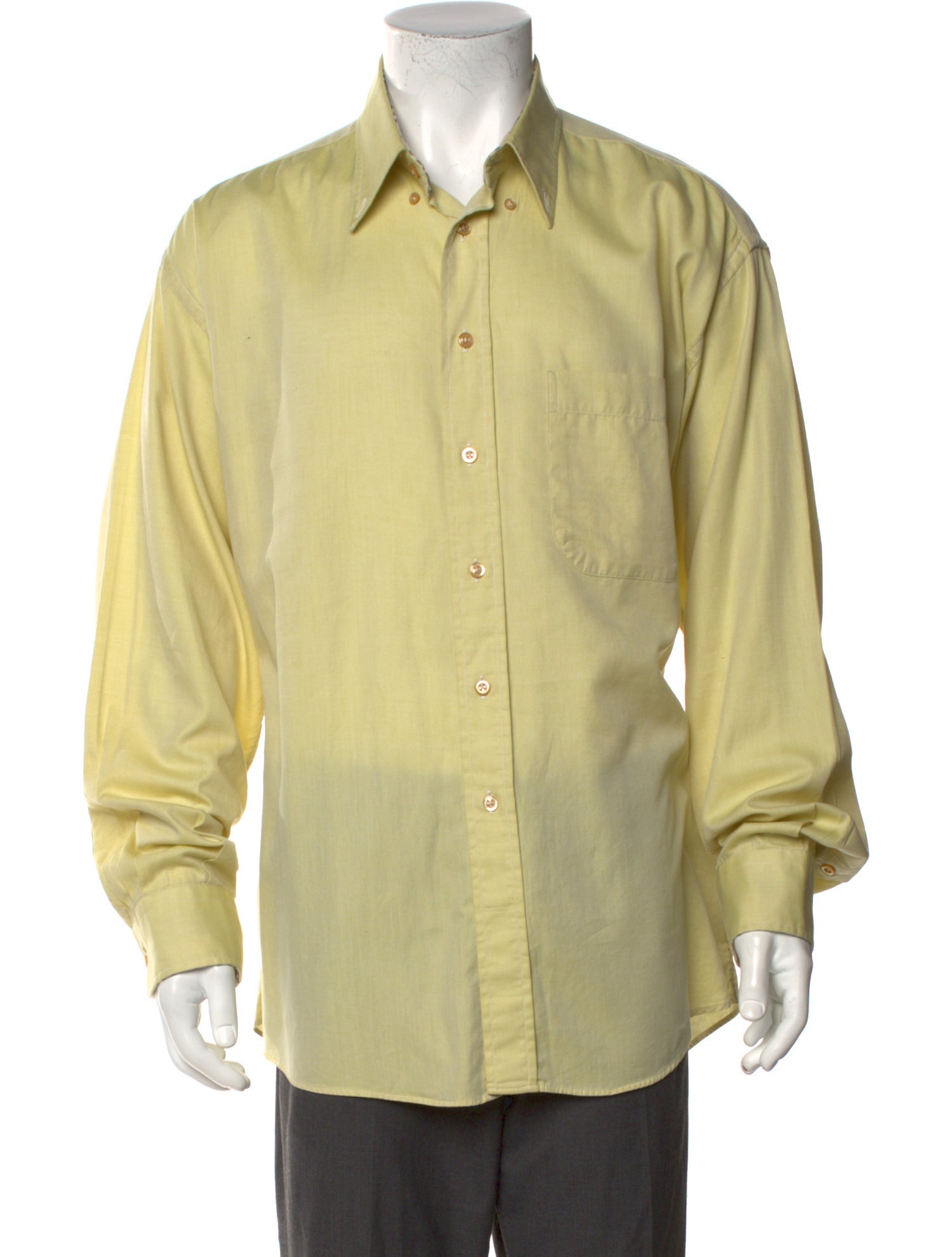 Burberry London House Check Pattern Long Sleeve Dress Shirt