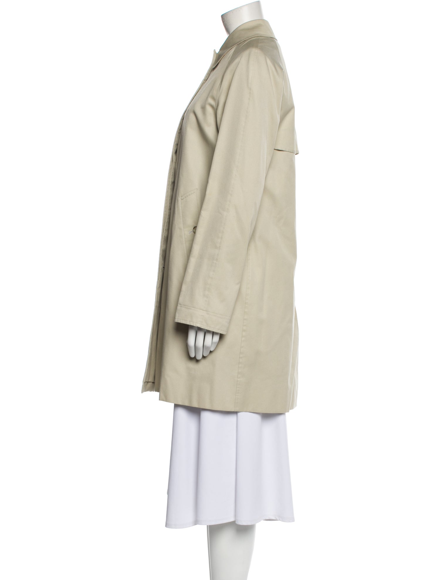 Burberry London Wool Trench Coat