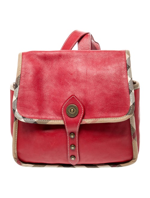 Burberry London Leather Backpack