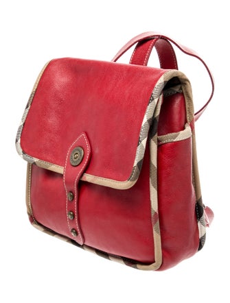 Burberry London Leather Backpack