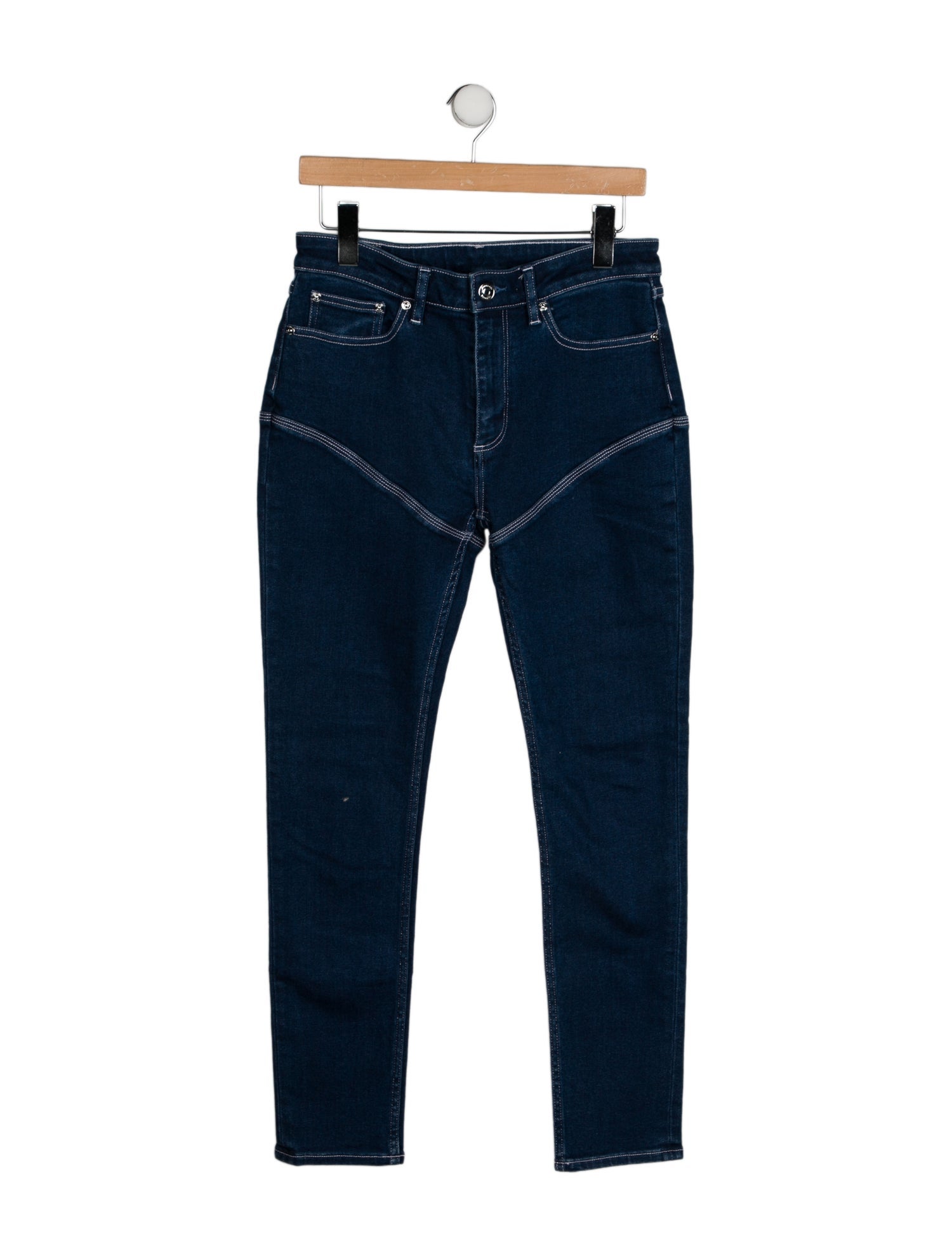 Burberry London Mid-Rise Skinny Leg Jeans