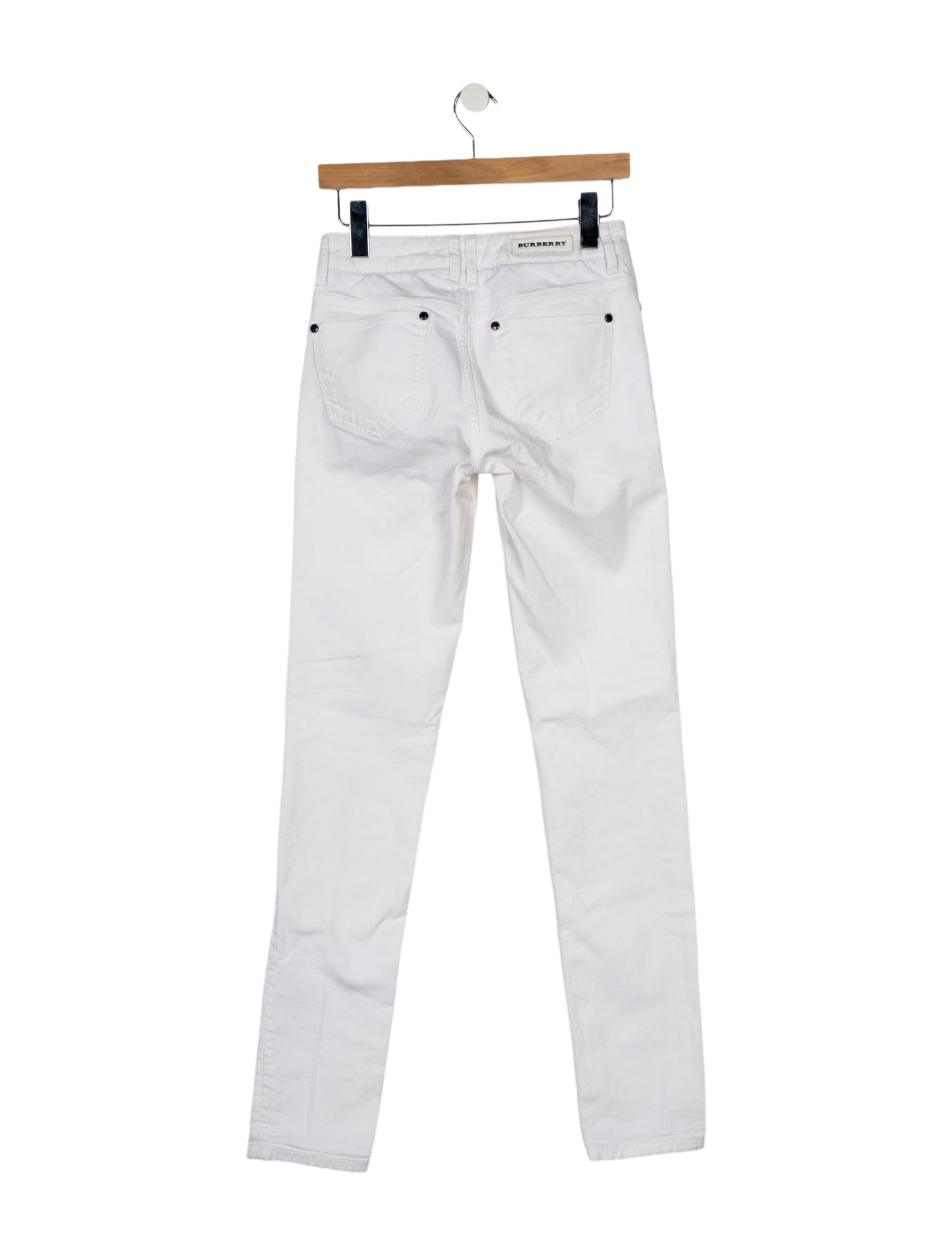 Burberry London Mid-Rise Skinny Leg Jeans