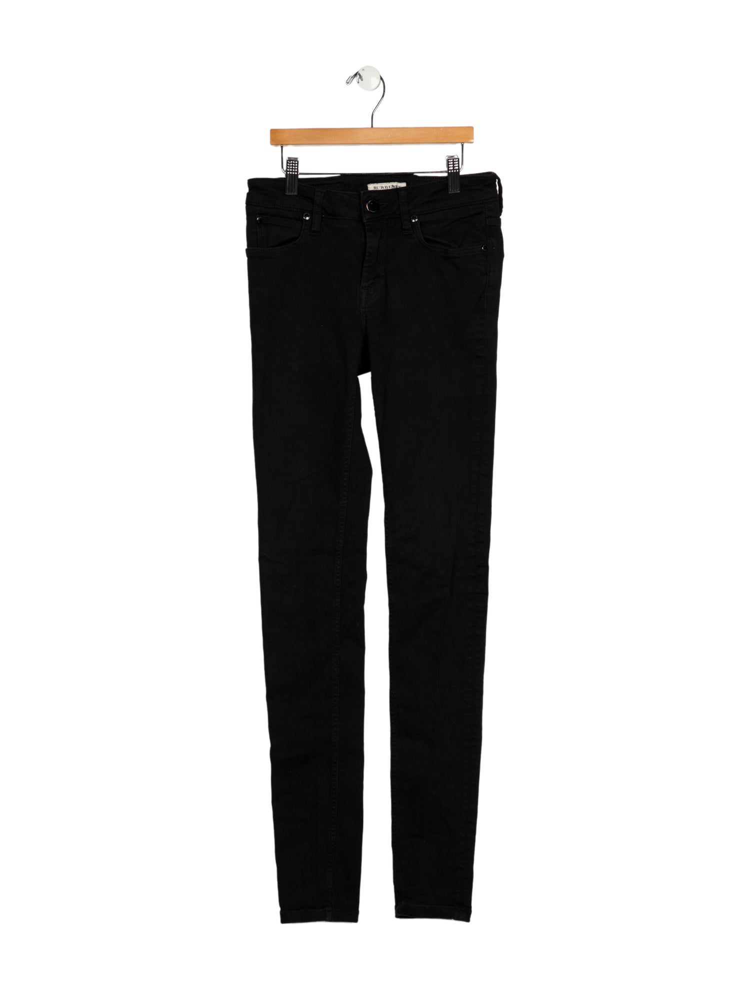 Burberry London Mid-Rise Skinny Leg Jeans