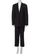 Burberry London Virgin Wool Striped Pantsuit