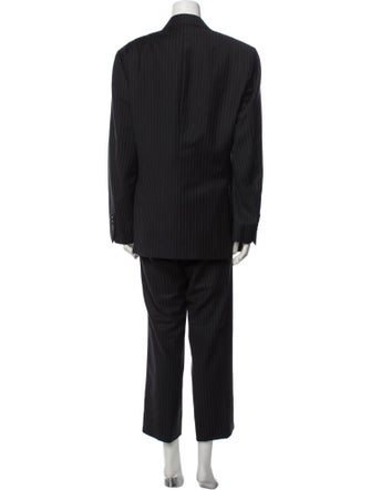 Burberry London Virgin Wool Striped Pantsuit