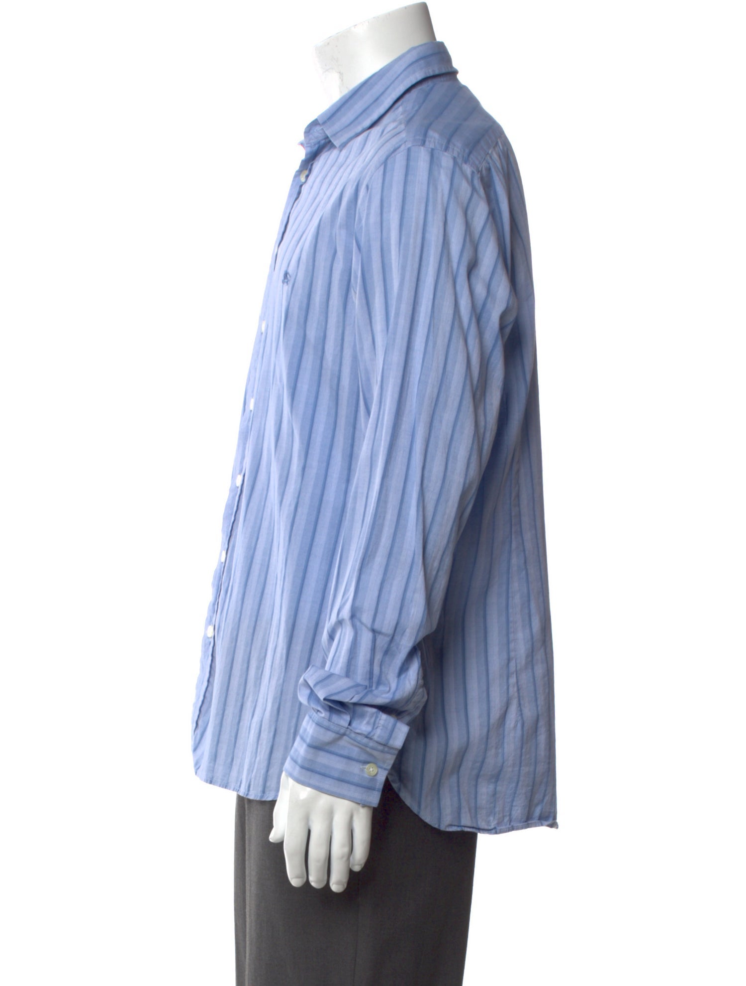 Burberry London Striped Long Sleeve Shirt
