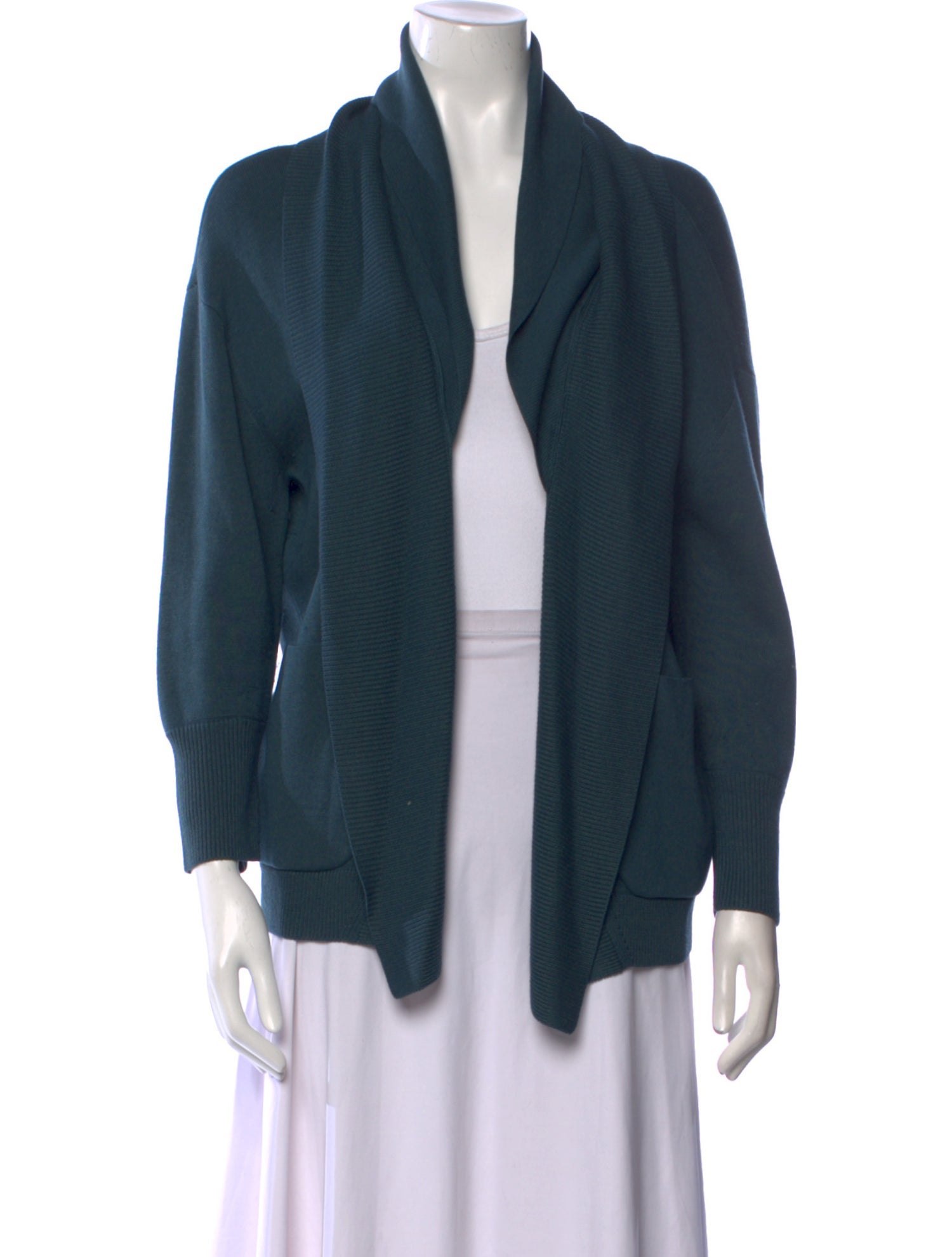 Burberry London Silk Open Front Sweater