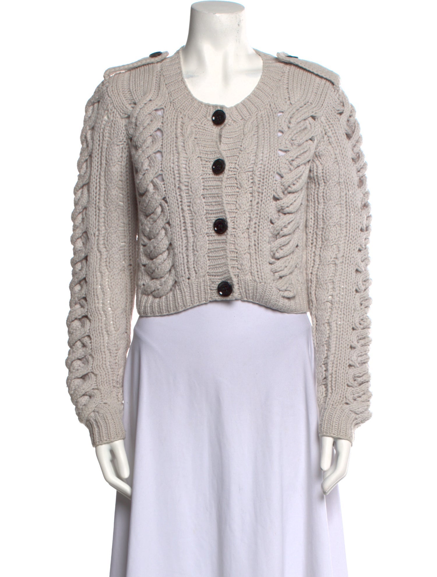 Burberry London Wool Scoop Neck Sweater