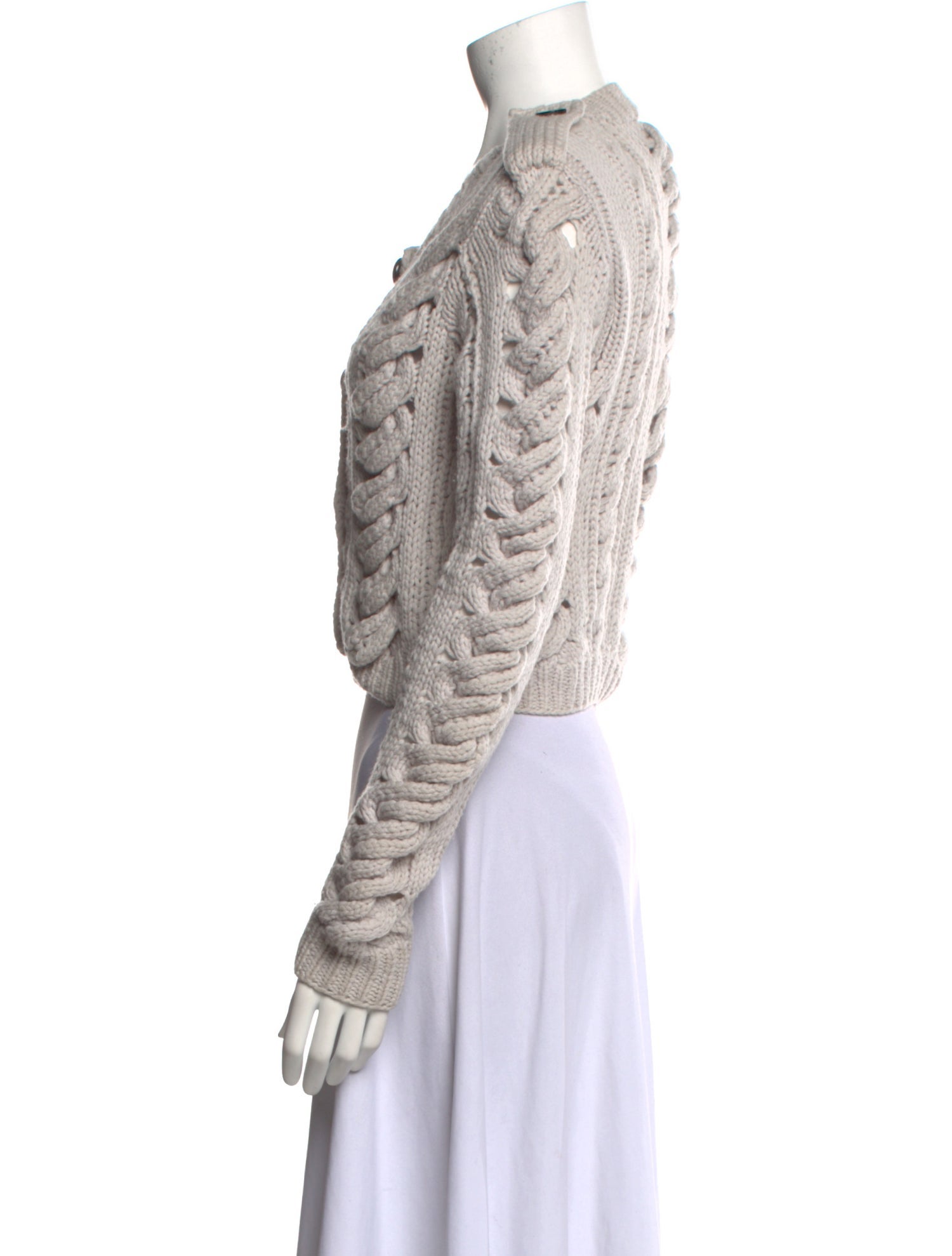 Burberry London Wool Scoop Neck Sweater