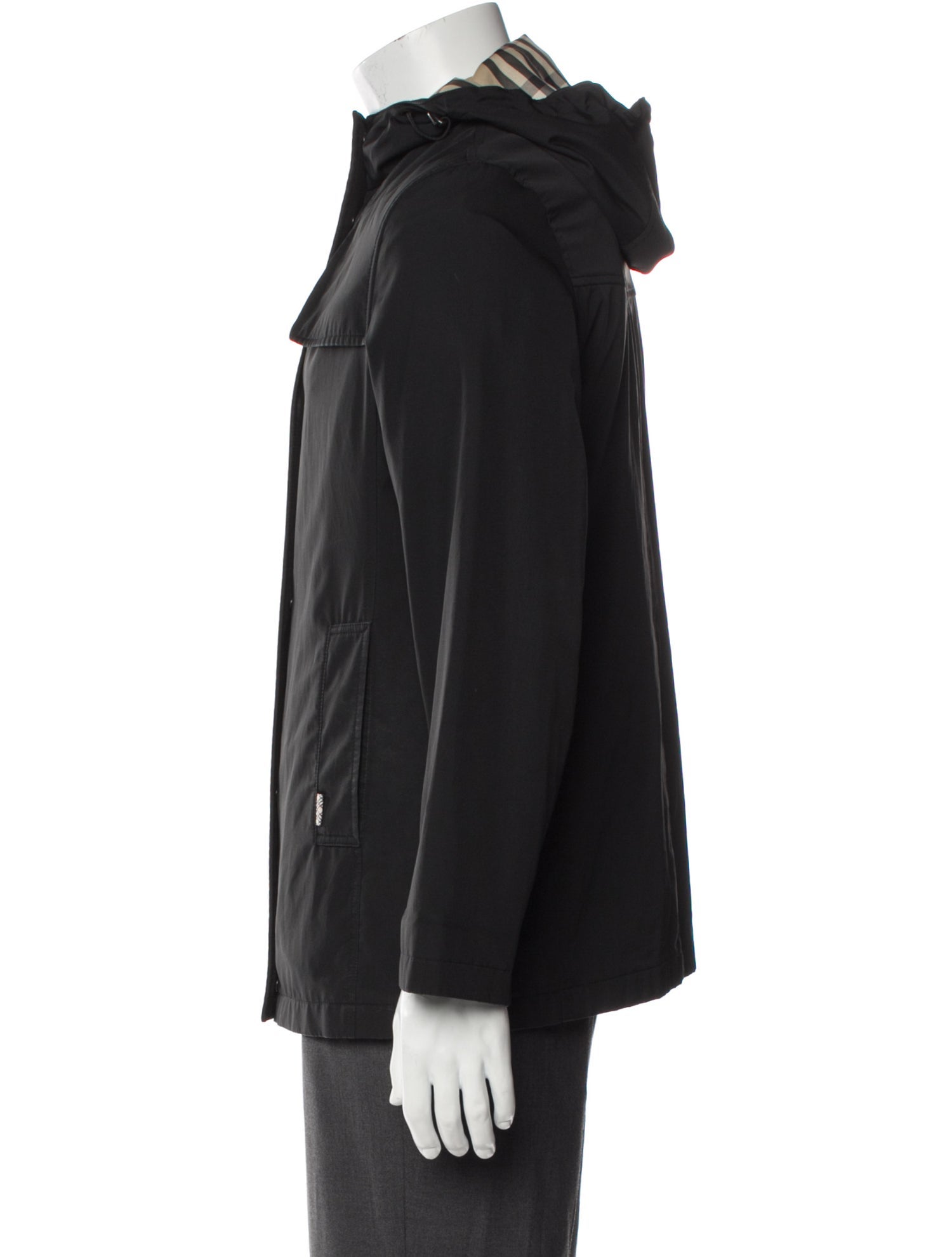 Burberry London Exploded Check Pattern Parka