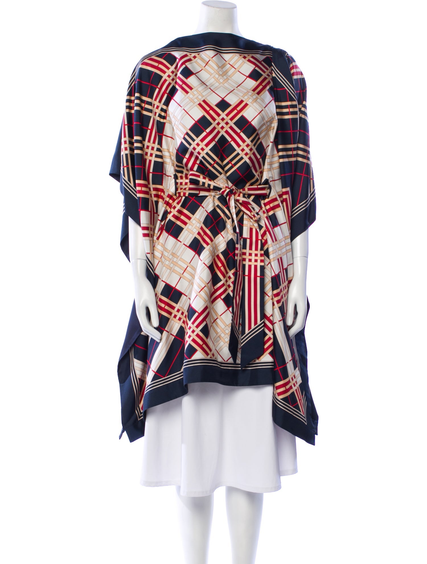 Burberry London Silk Printed Coat w/ Tags