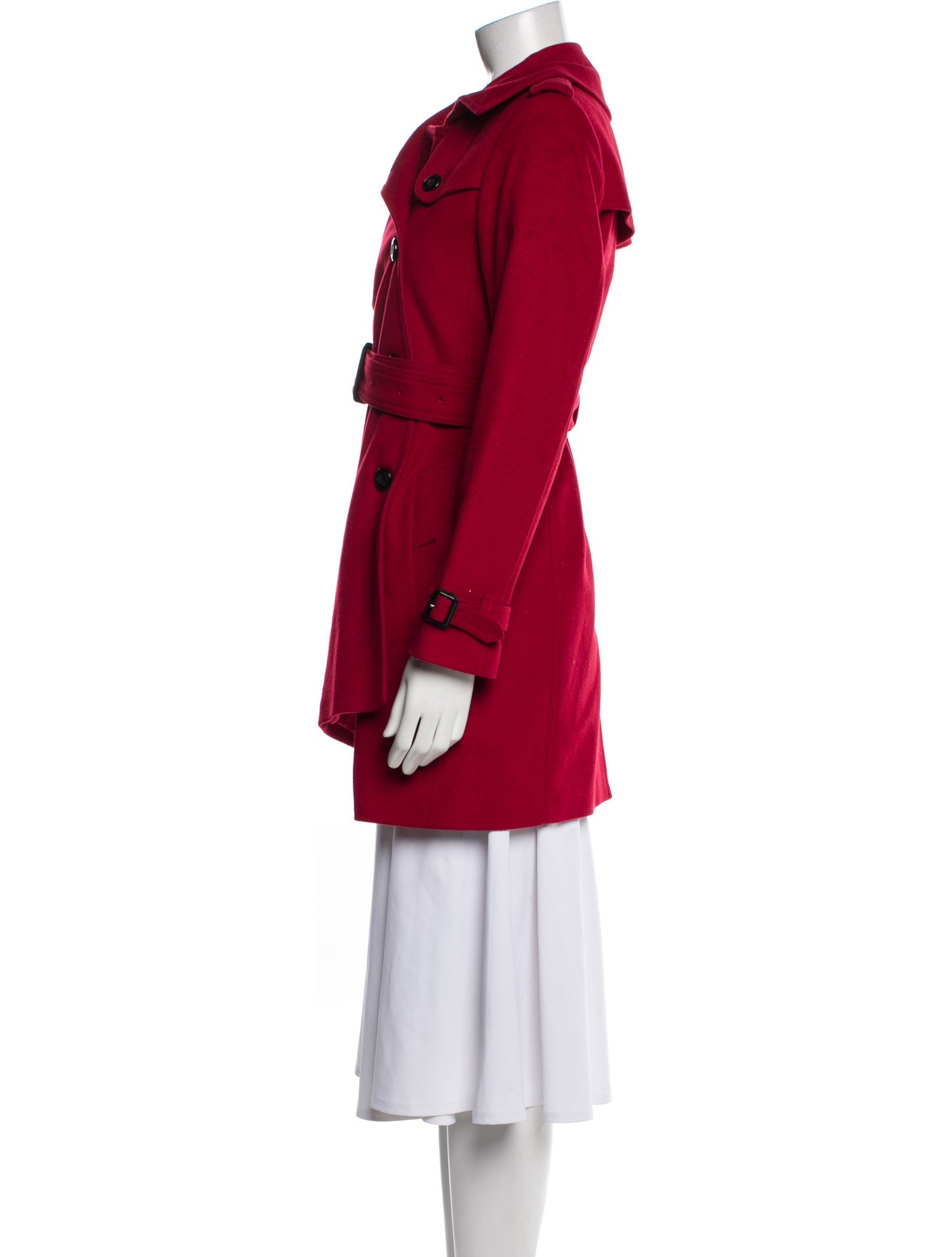 Burberry London Virgin Wool Trench Coat