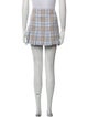 Burberry London Linen Mini Skirt
