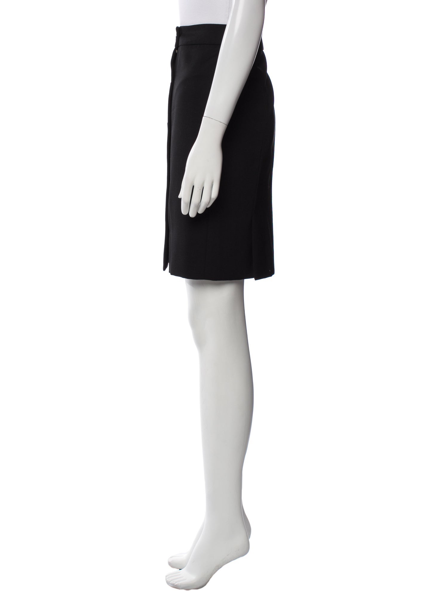 Burberry London Wool Knee-Length Skirt