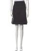 Burberry London Pleated Accents Knee-Length Skirt